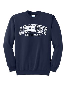 UNISEX NAVY CREWNECK