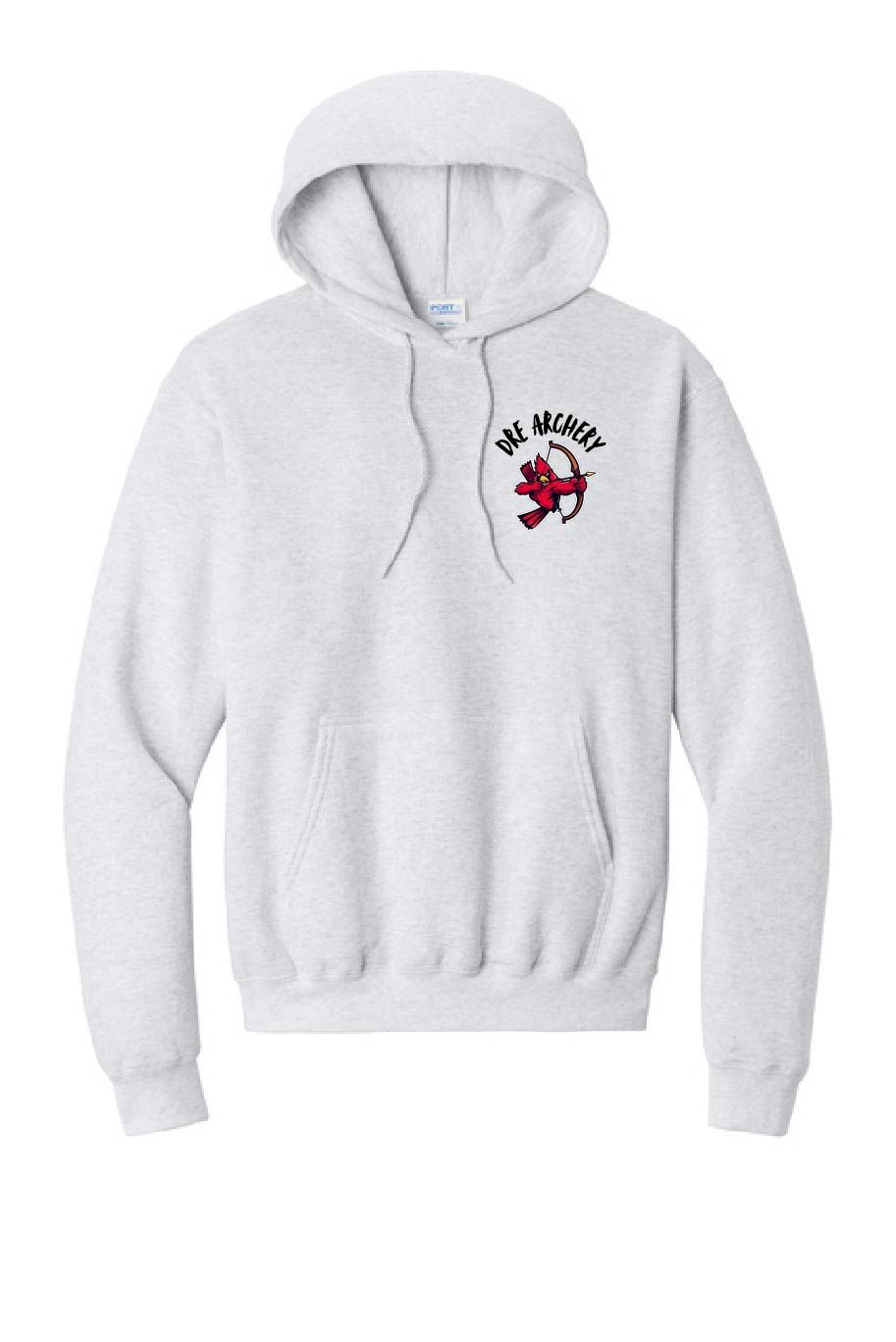 UNISEX ASH GREY HOODIE