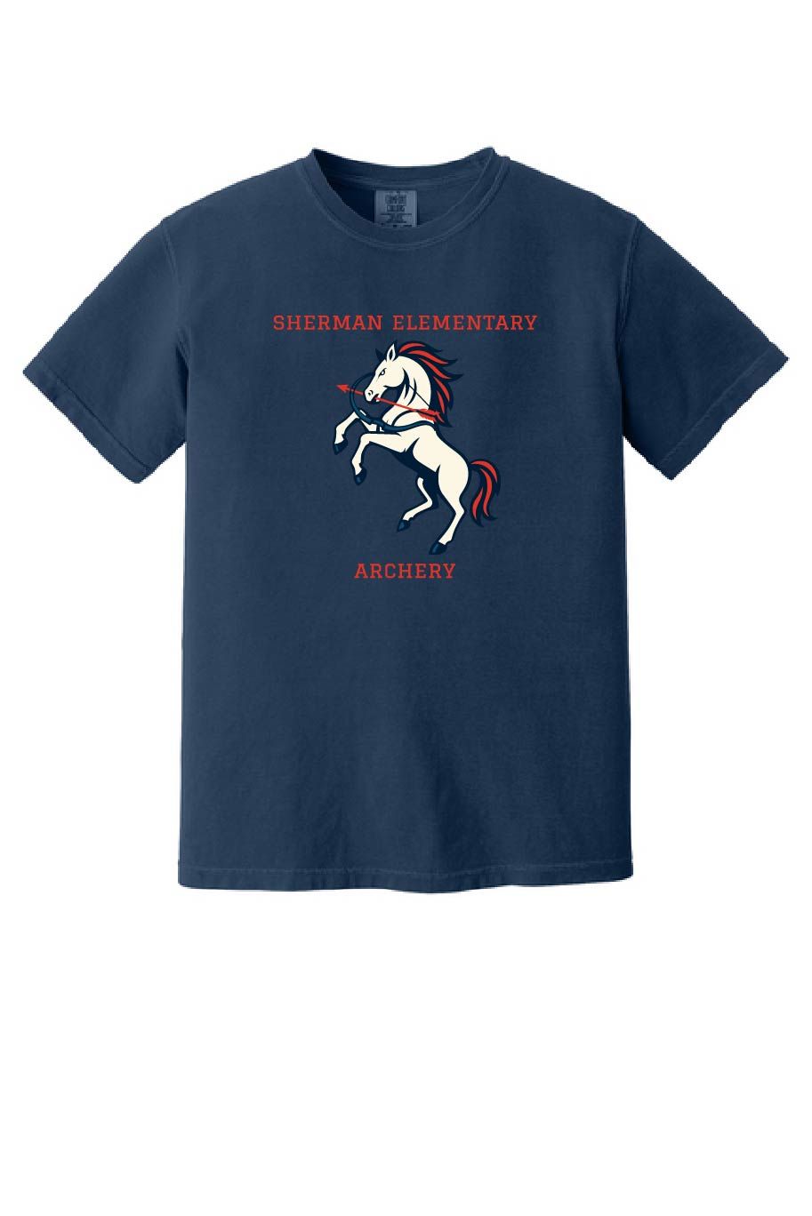 UNISEX NAVY TEE