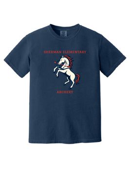 UNISEX NAVY TEE