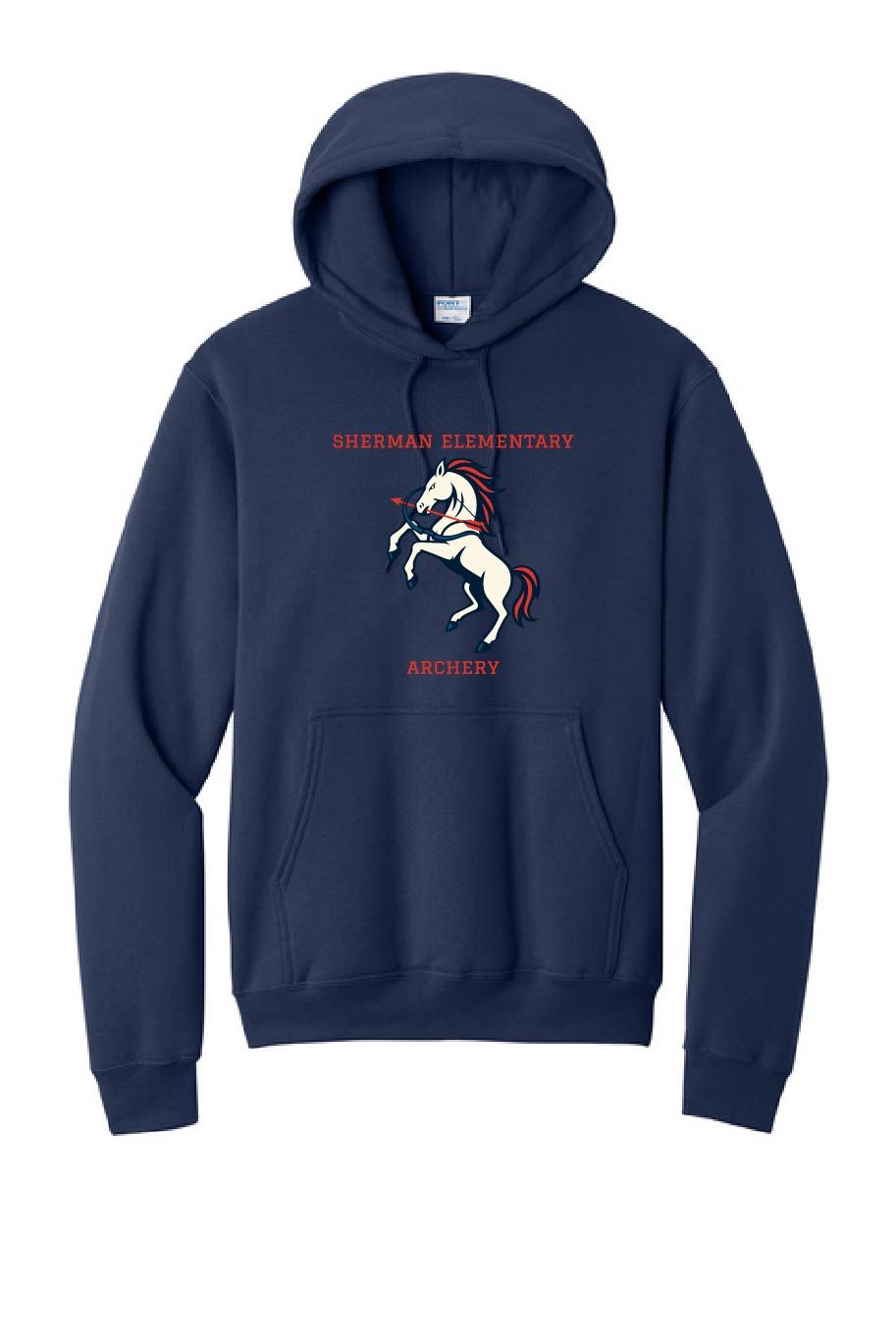 UNISEX NAVY HOODIE
