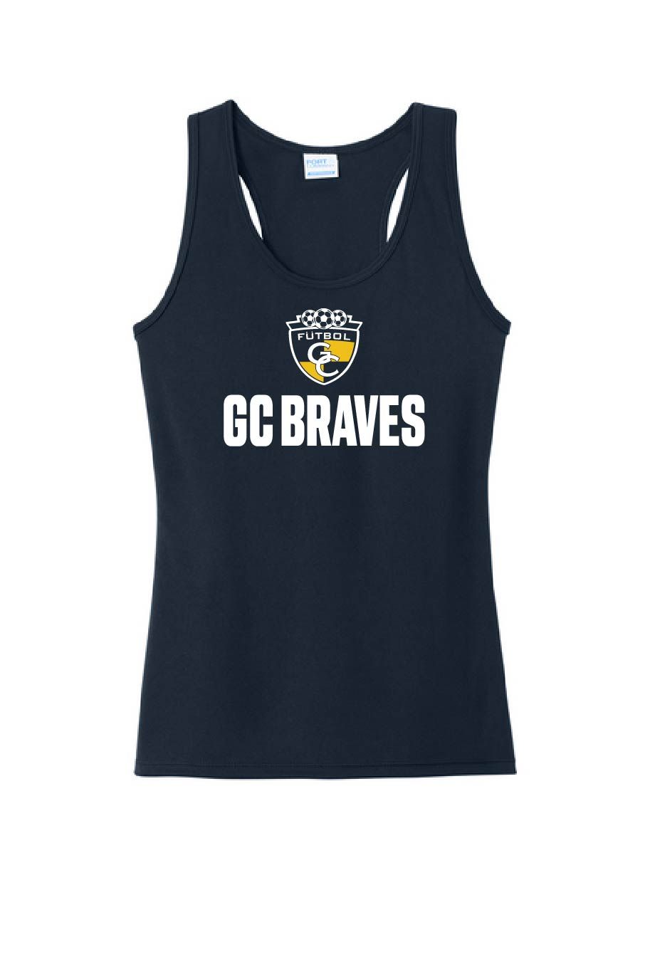 WOMEN'S PERFORMANCE NAVY TANK