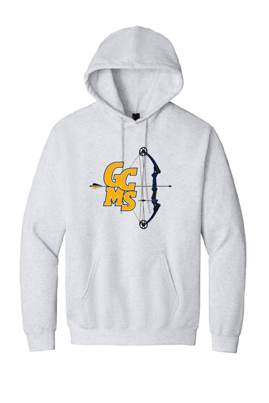UNISEX ASH GREY HOODIE
