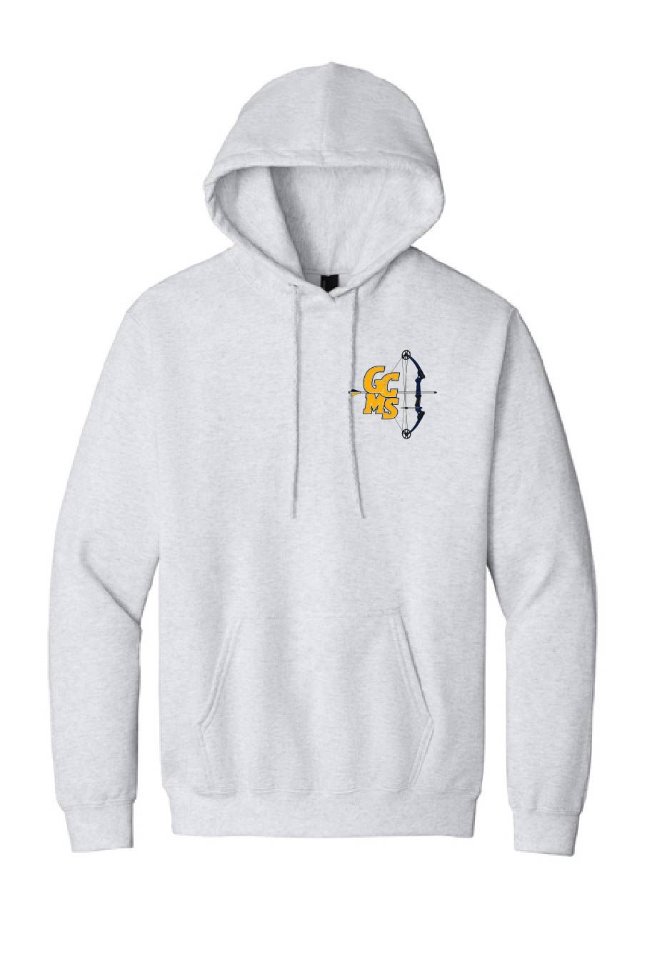 UNISEX ASH GREY HOODIE