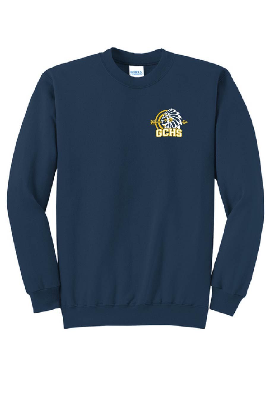 UNISEX NAVY CREWNECK