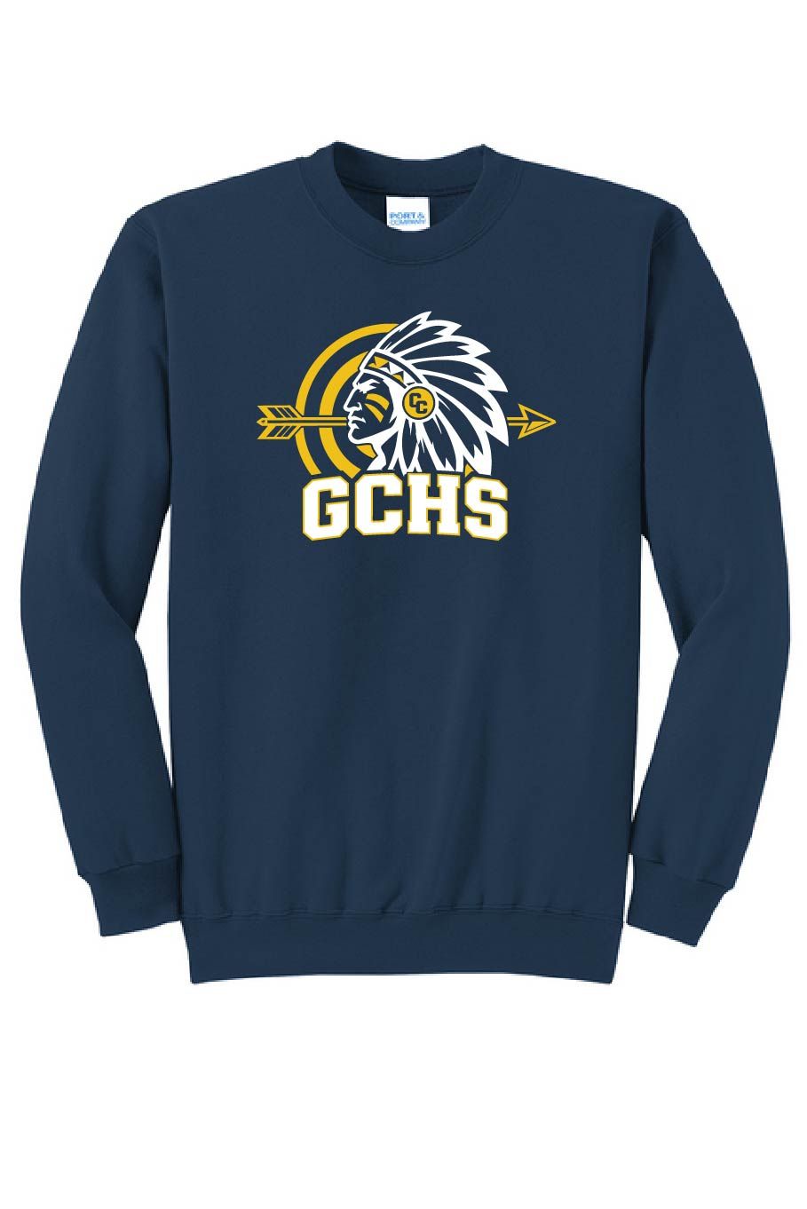 UNISEX NAVY CREWNECK