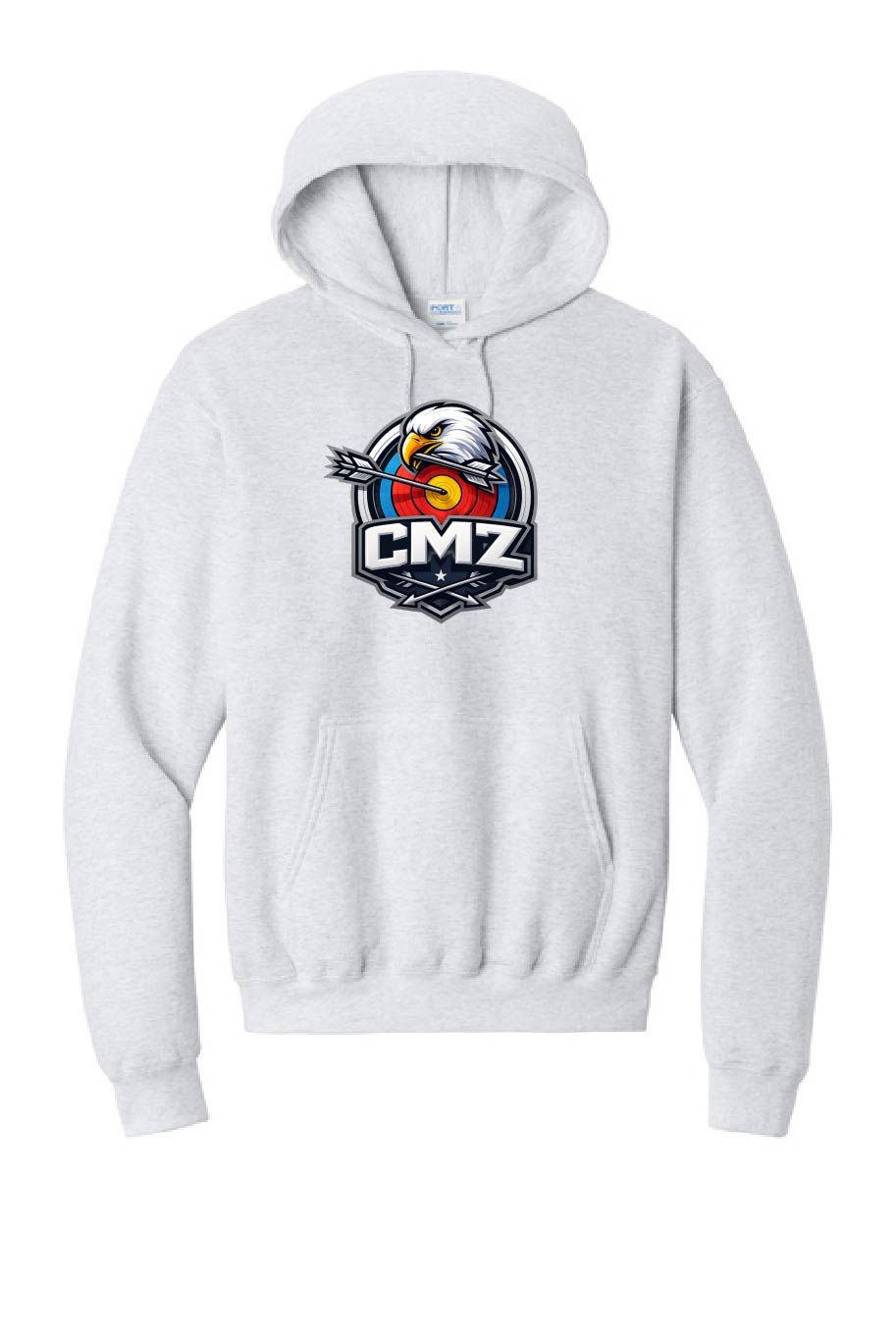 UNISEX ASH GREY HOODIE