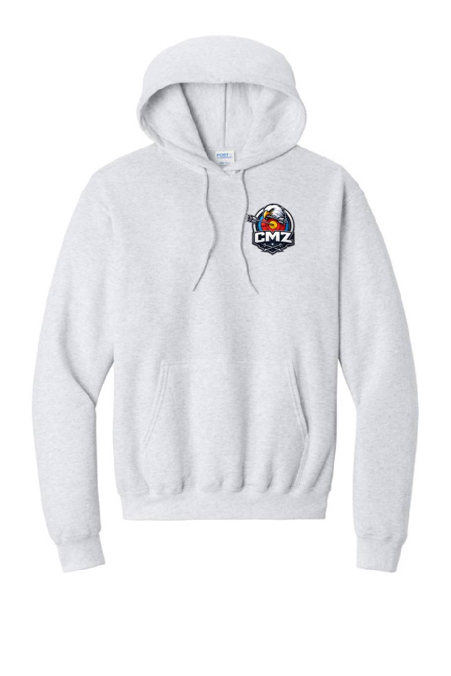 UNISEX ASH GREY HOODIE