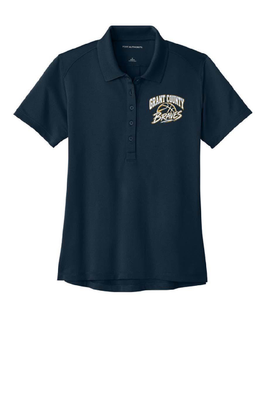 LADIES NAVY POLO