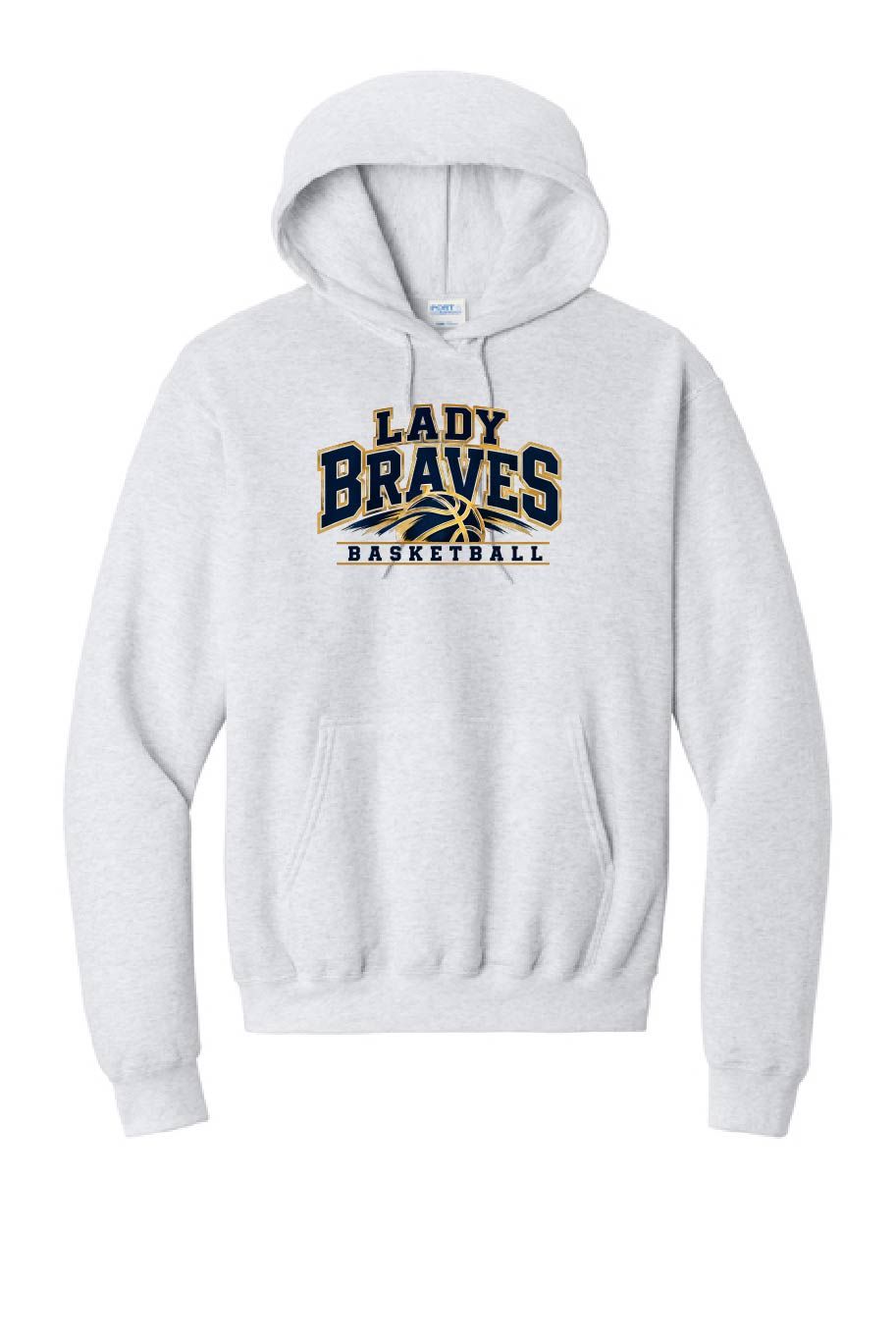 UNISEX ASH GREY HOODIE