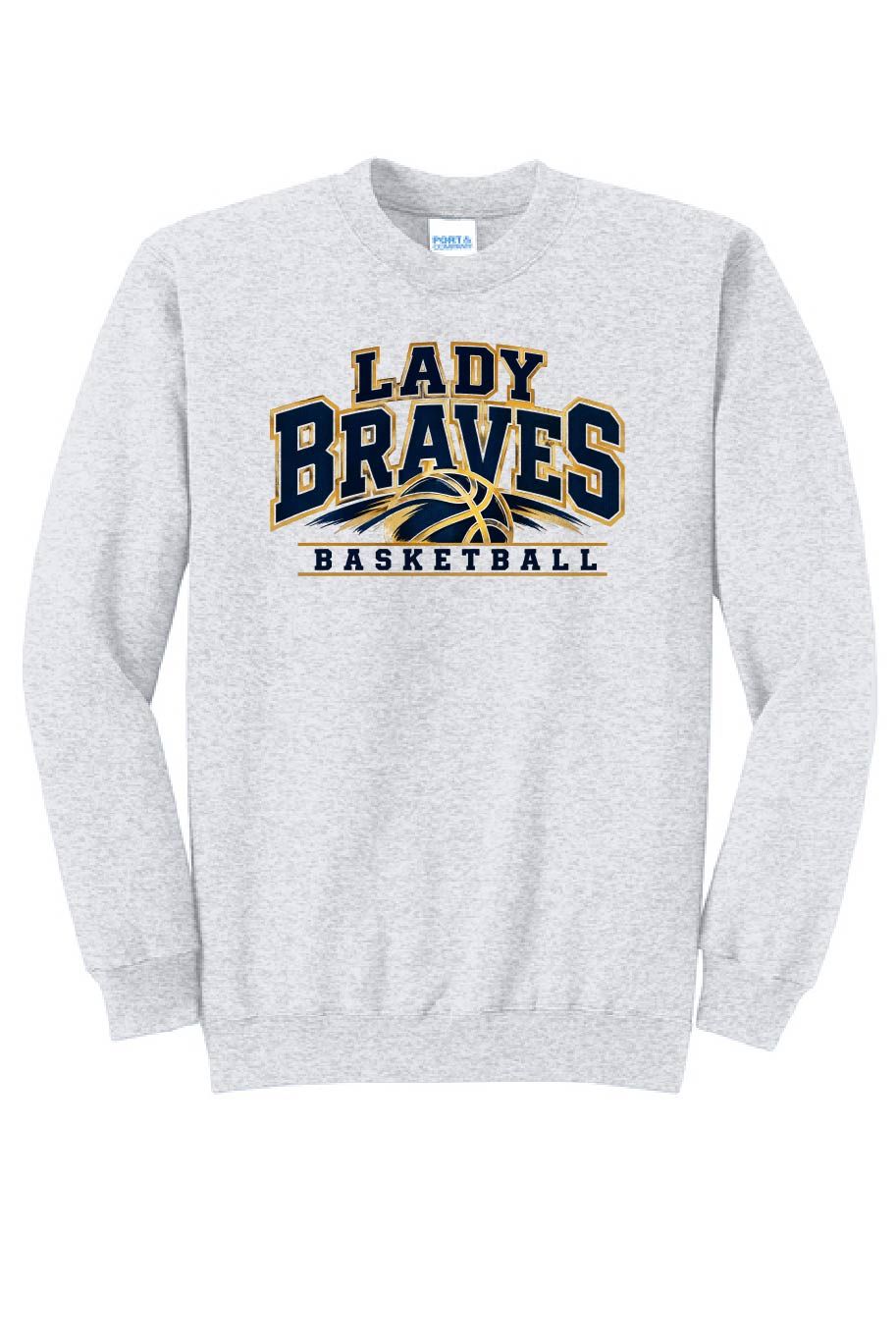 UNISEX ASH GREY CREWNECK