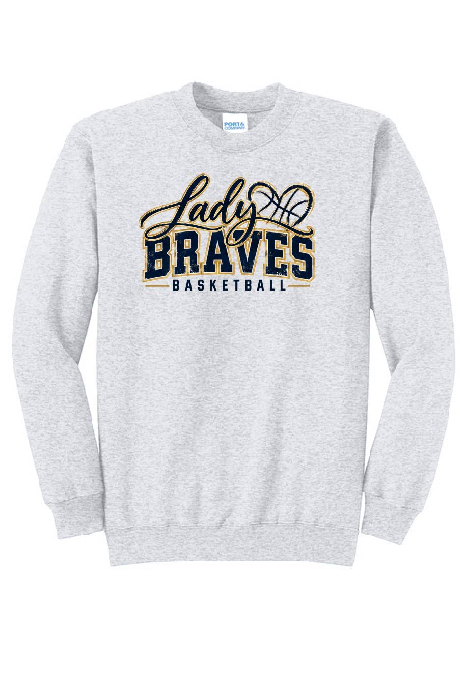 UNISEX ASH GREY CREWNECK