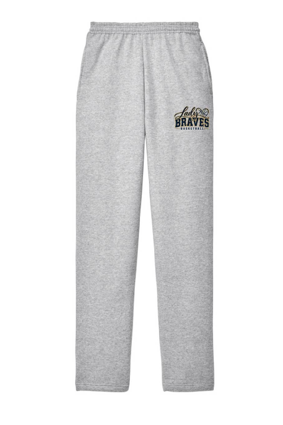 UNISEX ASH GREY SWEATPANTS
