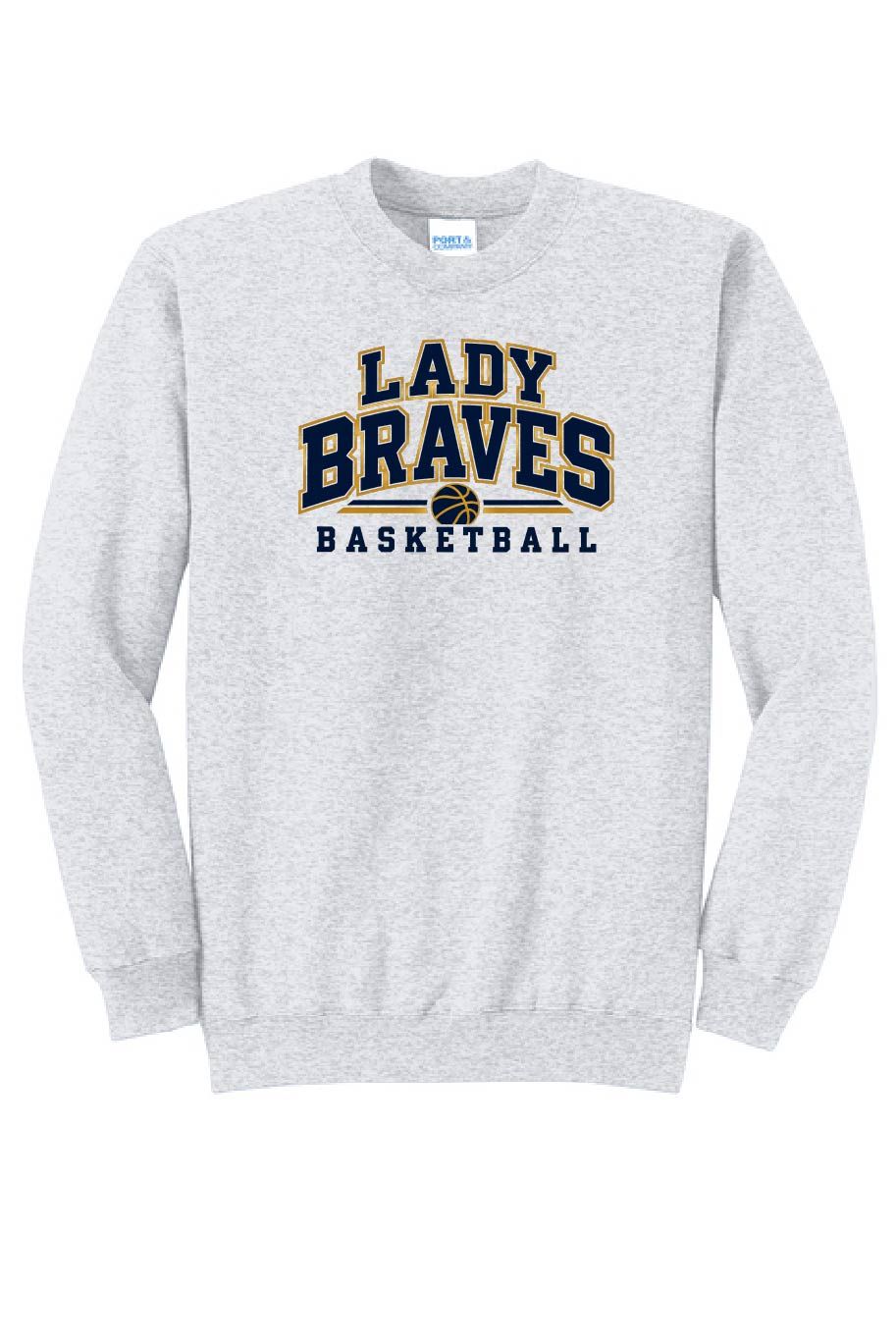 UNISEX ASH GREY CREWNECK