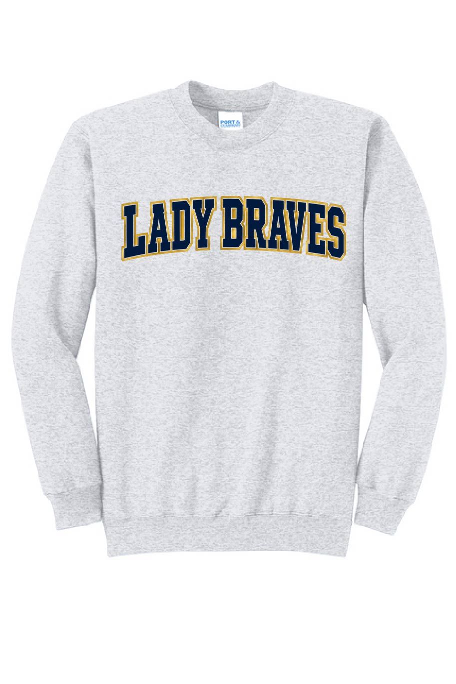 UNISEX ASH GREY CREWNECK