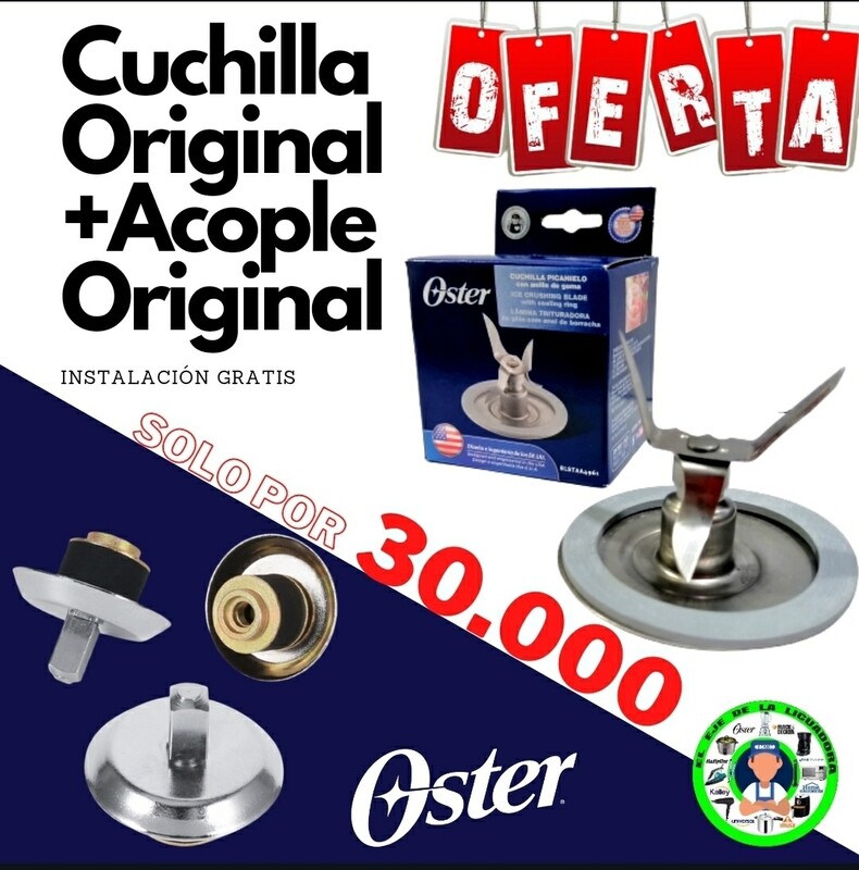 Cuchilla Oster Original+ Acople Oster Original 