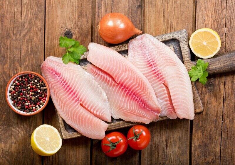 Tilapia (Filetes) 
(Precio por Kg.)