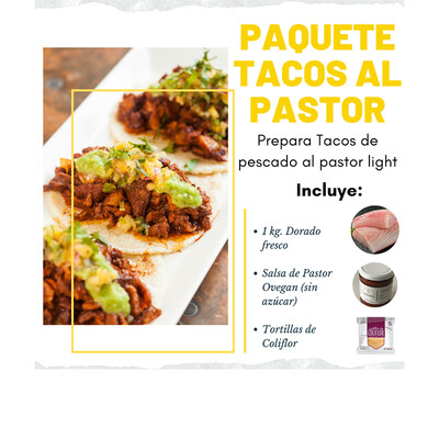 Paquete Tacos al pastor light