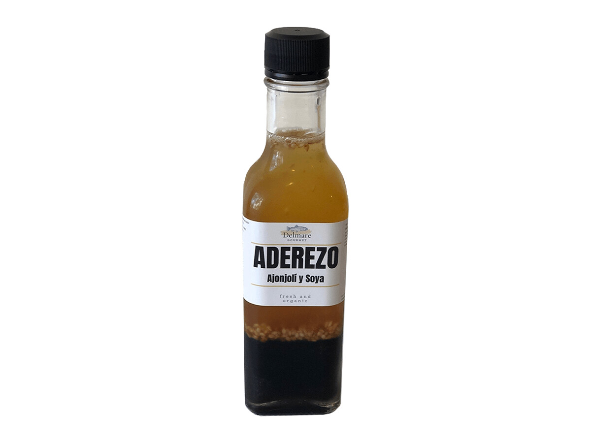 Aderezo de soya y ajonjolí (sin azúcar)
