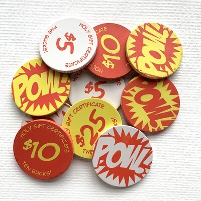 $70 POW! Pizza GC set $70 POW! Pizza GC set