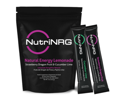 NUTRI-NRG NATURAL ENERGY LEMONADE DRINK 5 DAY SAMPLE