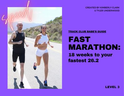 FAST MARATHON - Level 3 *18 Week Plan*