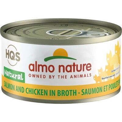 Almo Salmon & Chicken In Broth