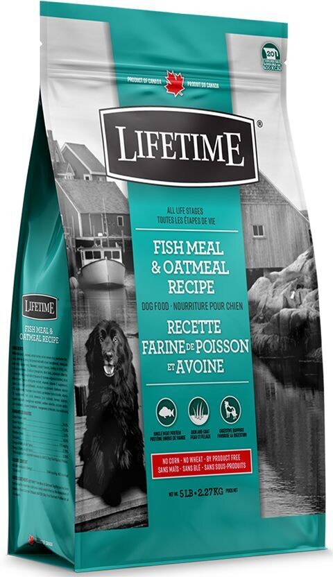 Lifetime Dog Fish & Oatmeal