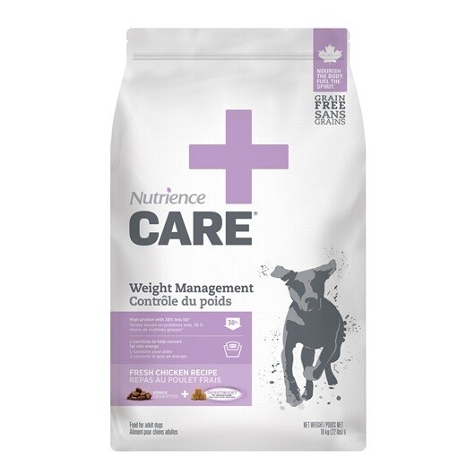 Nutrience Care Weight Management dog