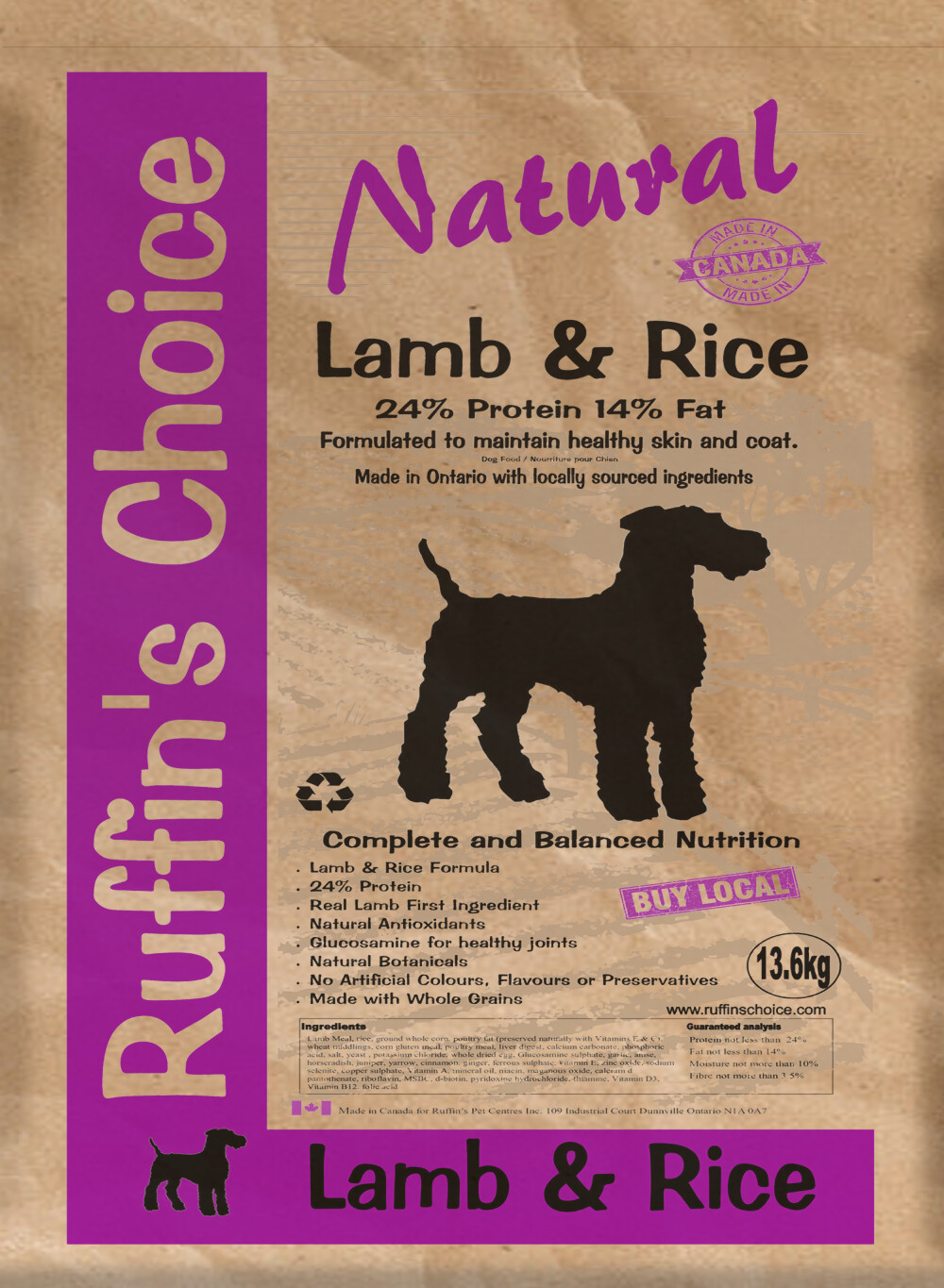 Ruffin's Choice Lamb & Rice
