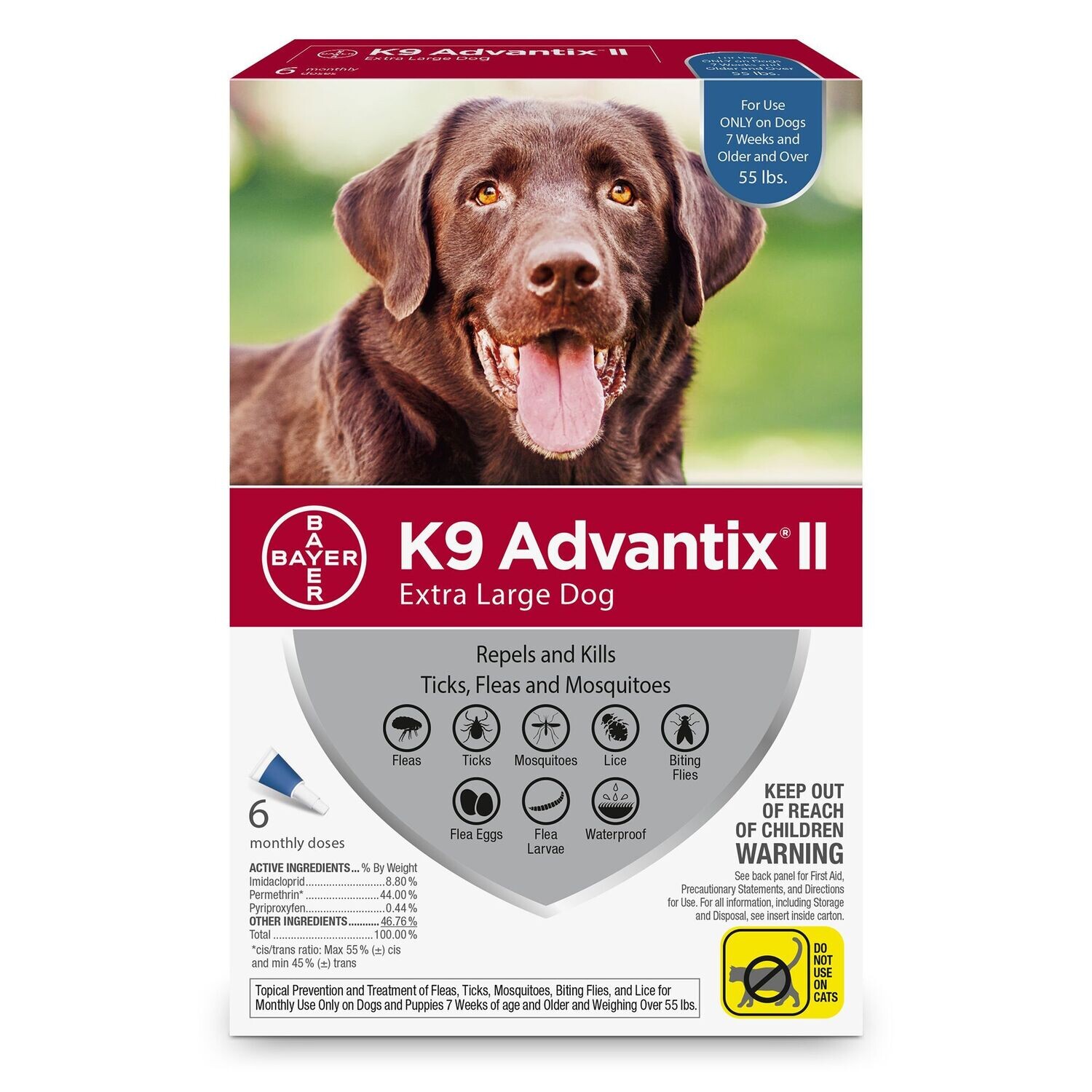 Advantix II For Dogs Blue