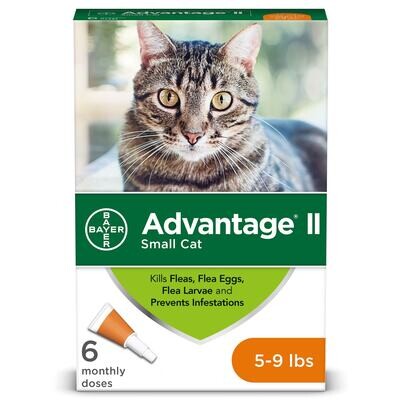Advantage 9 For Cats Orange