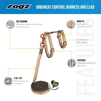 UrbbanCat Harness &amp; Lead