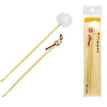 EARPICK BAMBOO KOKESHI SET 2 PC