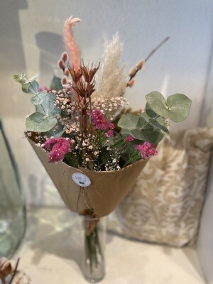 Bouquet Driedflowers rosa