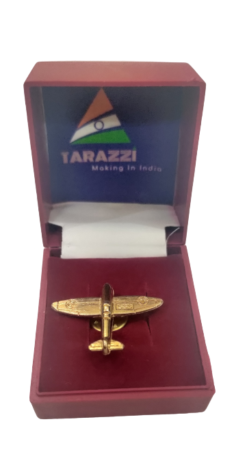 Aeroplane Shape Lapel Pin