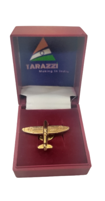 Aeroplane Shape Lapel Pin