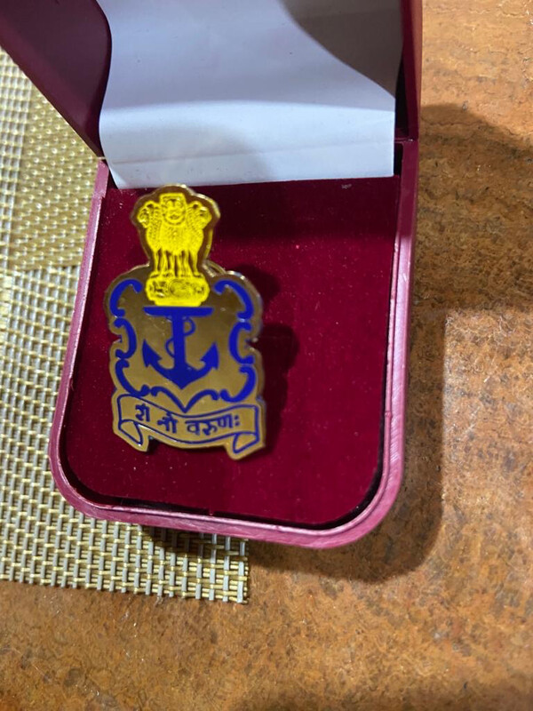 Lapel Pins Army Navy IAF (Cut In Logo Shape)