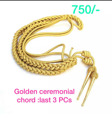  Golden Ceremonial Chord 