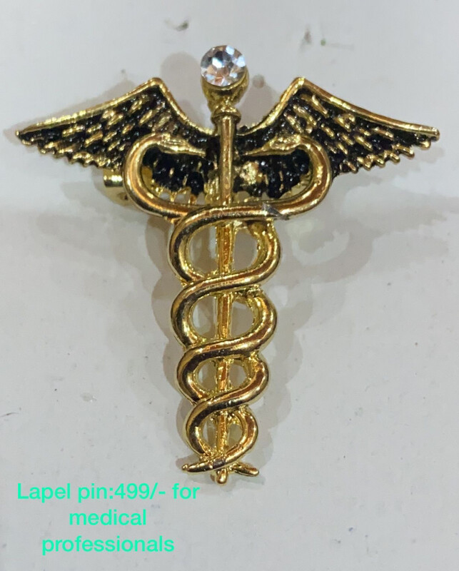 Medical Professionals Lapel Pin Size:1.5”