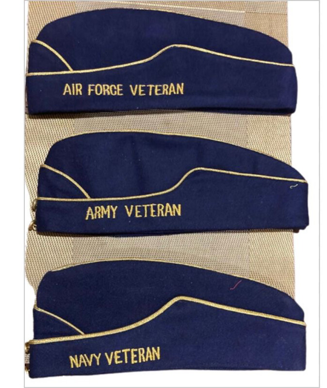  Veteran's Side  cap #Mufti Cap with brass logo 