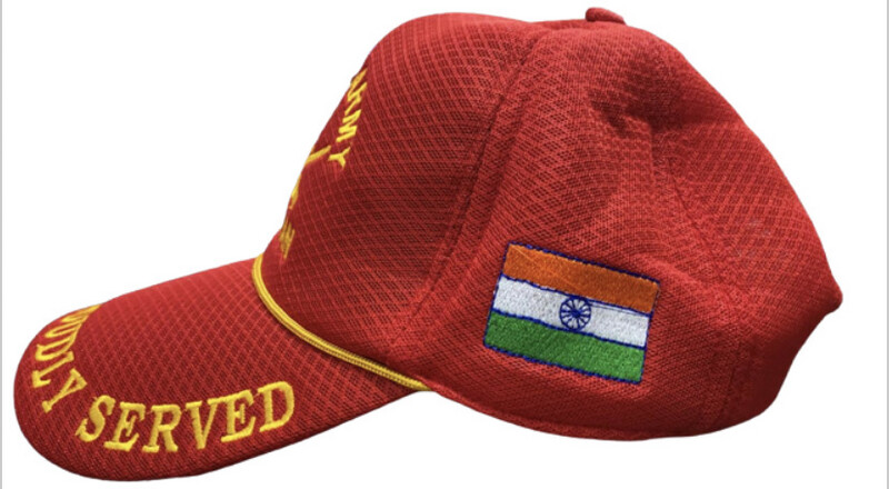 CAP ARMY Veteran (Red) Proudly Served