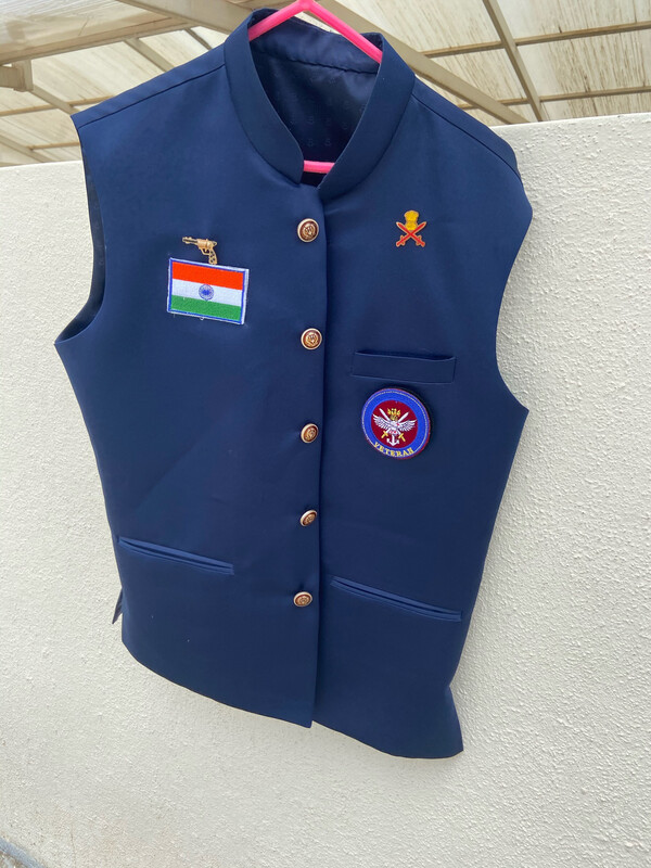 National Flag Patch With Velcro