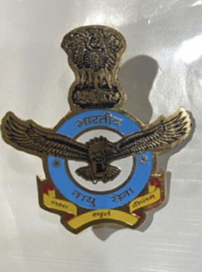 Lapel Pin Indian Air Force
