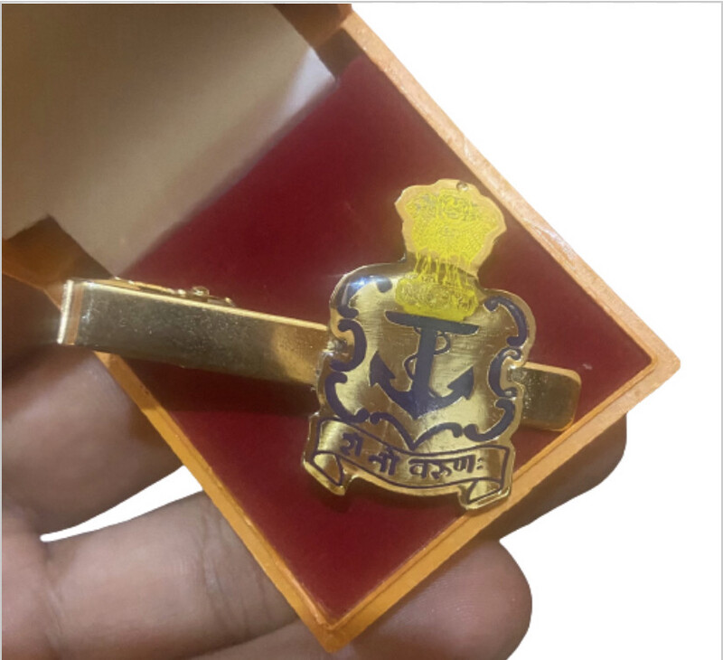 Indian Navy Tie Pin Premium