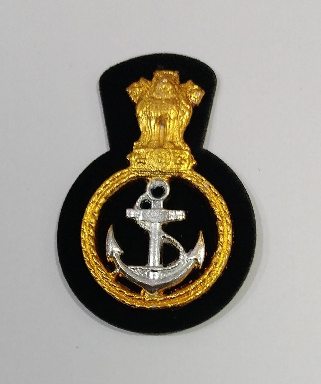 petty officer peak cap badge