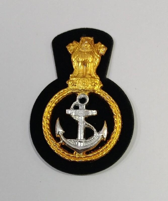 petty officer peak cap badge