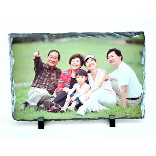 STONE PHOTO FRAME PERSONALISED PICS