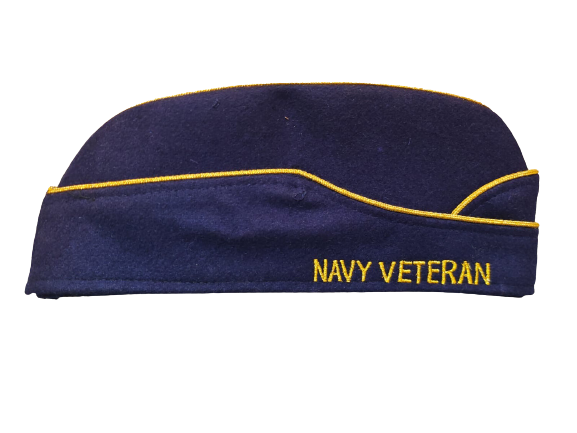 side Cap- Navy Veteran