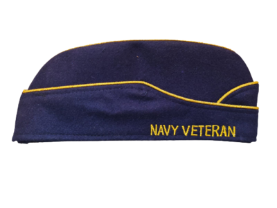 side Cap- Navy Veteran